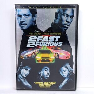 2 Fast 2 Furious DVD Widescreen Edition Paul Walker Tyrese Gibson Action Movie